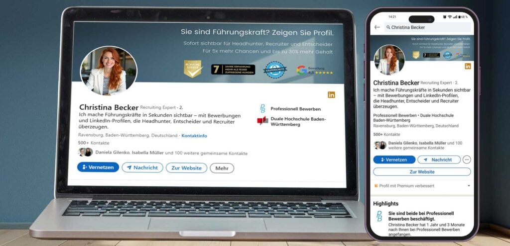 LinkedIn Profil erstellen lassen