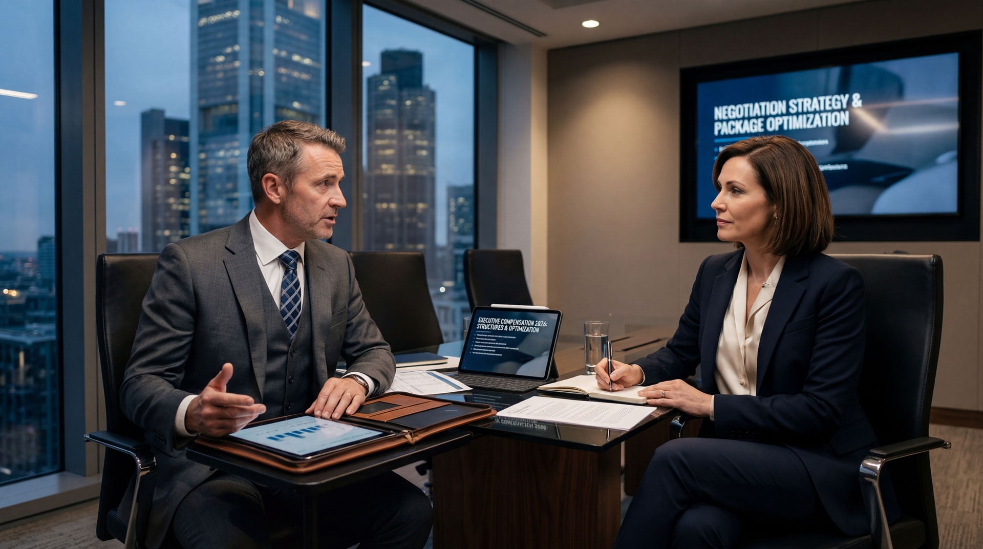 Gehaltsverhandlung für Führungskräfte 2026 – Vergütungsstrukturen, Verhandlungsstrategie und Paketoptimierung auf Executive-Ebene